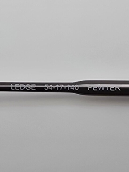 Denali Ledge Pewter Full Rim Eyeglasses Frame w/ Flexhinge 54-17-140 - Picture 7 of 13